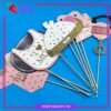 10pcs/Set Hello Little One Baby Girl Photo Booth Props For Welcome Baby Party Celebrations