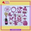20pcs/Set Its A Girl Photo Booth Props For Welcome Baby, Gender Reveal Party Celebrations