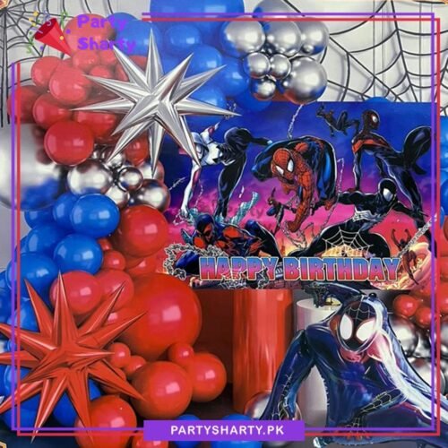 59pcssetHappyBirthdaySpiderManThemeSetforThemeBasedBirthdayDecoration_Celebration.jpg 59pcs Happy Birthday Spider Man Theme Set for Theme Based Birthday Decoration & Celebration