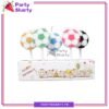 5pcs/set Football Shaped Candles / Cupcake Toppers Creative Candles Party Supplies