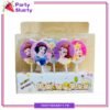 5pcs/set Princess Character Printed Candles / Cupcake Toppers Creative Candles Party Supplies