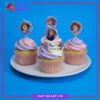5pcs/set Sofia Printed Candles / Cupcake Toppers Creative Candles Party Supplies