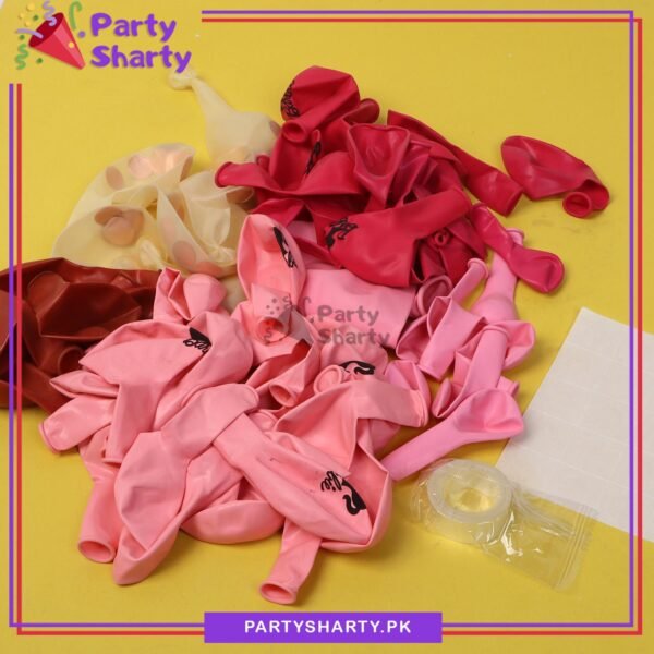 75pcs Barbie Balloon Theme Set For Barbie Theme Party Event Decoration and Celebration