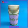 Baby Girl Golden Foil Printed Theme Birthday Party Paper Cups / Glass For Themed Based Party Supplies