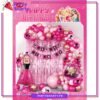 75pcs Barbie Balloon Theme Set For Barbie Theme Party Event Decoration and Celebration