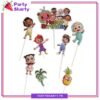 8pcs/set Cocomelon Theme Cake Topper for Cocomelon Theme Cake Decoration