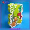 D-2 Numeric 4 Thermocol Standee For Dragon / Dinosaur Theme Based Fourth Birthday Party Decoration