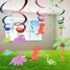 DinoThemeSwirls.jpg Little Dinosaur / Dragon Theme Swirls For Dinosaur Theme Birthday Party and Decoration