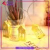 Electric Operated Golden Festive Lantern Led Metal String Lights For Ramadan Festival & Celebration