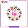 Flamingo Theme Party Disposable Paper Plates Pack of 10 For Flamingo Theme Party & Decoration