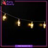Golden Plastic Festive Stereo Palace Lamp Shaped Led String Lights For Ramadan & Eid Festival and Celebration