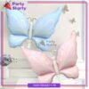 Jumbo Matte Pastel Color Butterfly Foil Balloon For Butterfly Theme Party Decoration