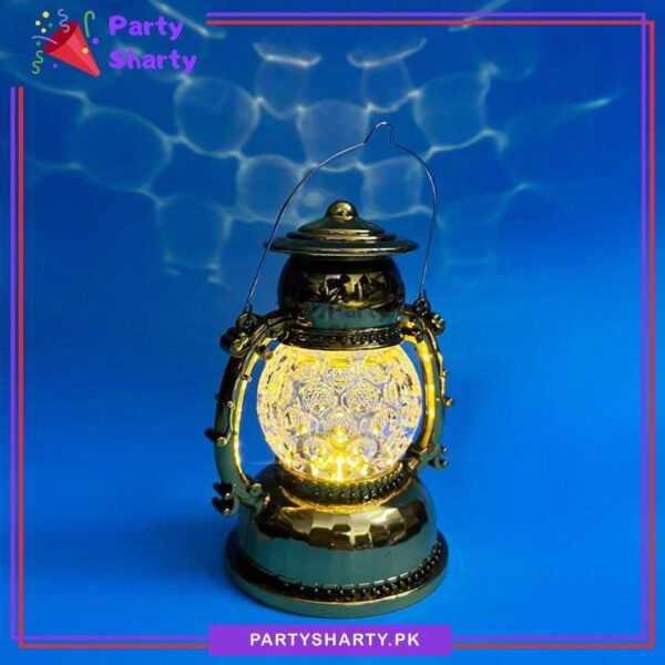NewLEDFlashLightBatteryOperatedHightechUltraGlowLanternLightForDecoration.jpg Golden LED Lantern Shaped Light Battery Operated For Ramadan Celebration & Decoration