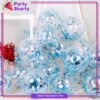 5pcs Confetti Filled Latex Balloons For Party Event Decorations & Celebrations