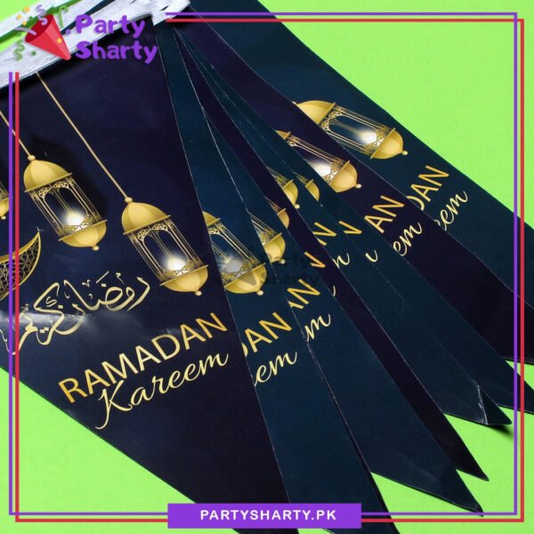 Ramadan Flags Bunting (Pack of 10) For Ramadan Decoration