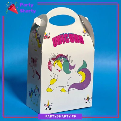 UnicornThemeGoodyBoxesPackof6ForUnicornThemeBirthdayCelebration1.jpg Unicorn Theme Goody Boxes Pack of 6 For Unicorn Theme Birthday Celebration